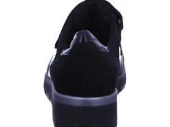 Waldläufer Klassische Slipper schwarz Slipper Freizeitschuh Damen Schwarz Klet-Damen Slipper
