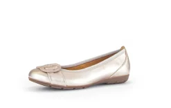 Gabor Komfort Pumps silber-Damen Ballerinas