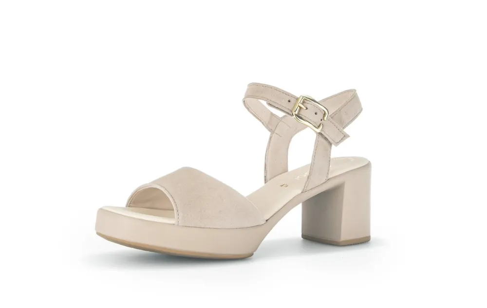 Gabor Komfort Sandalen beige-Damen Sandalen