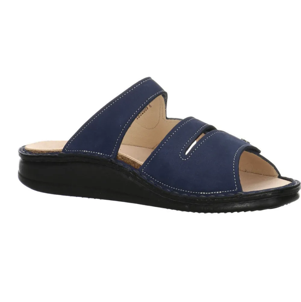 Finn Comfort Komfort Sandalen blau-Damen Sandalen