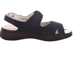 Waldläufer Komfort Sandalen blau-Damen Sandalen