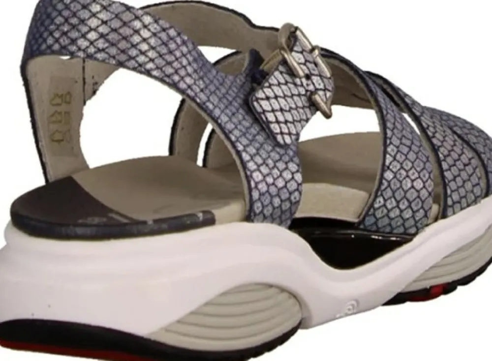 Xsensible Komfort Sandalen blau-Damen Sandalen