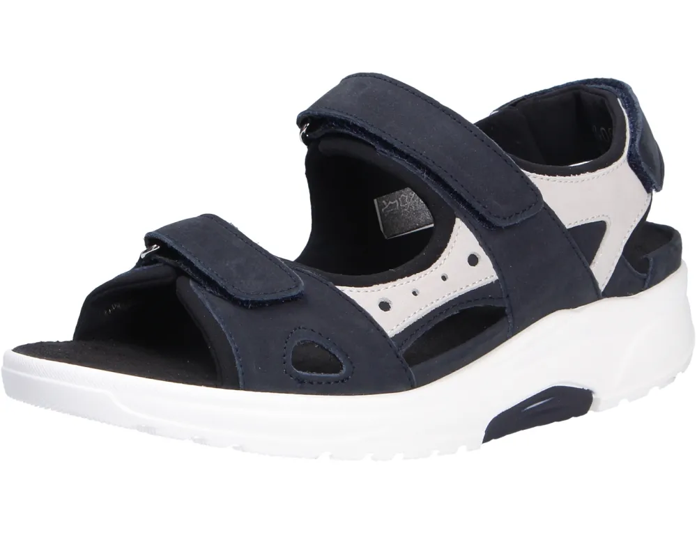 Waldläufer Komfort Sandalen blau 707002-Damen Sandalen