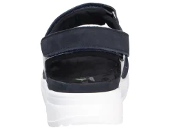 Waldläufer Komfort Sandalen blau 707002-Damen Sandalen