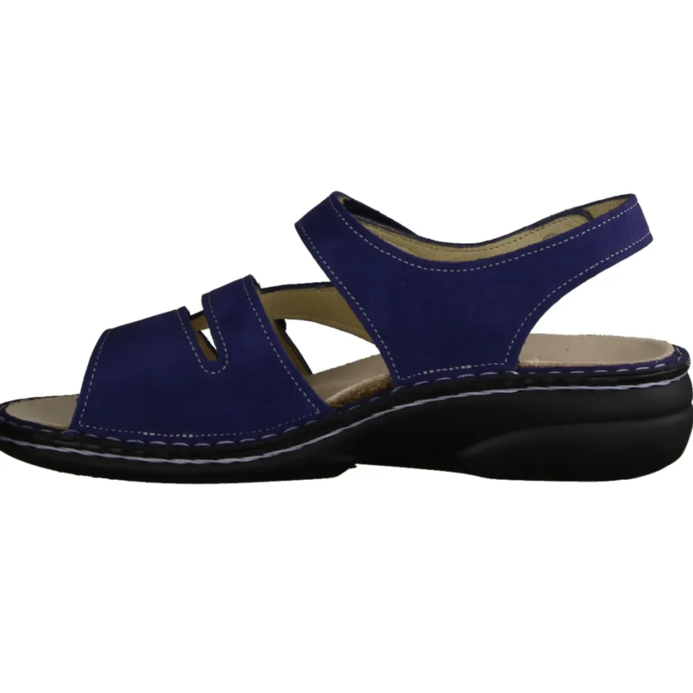 Finn Comfort Komfort Sandalen blau GOMERA Clas-Damen Sandalen