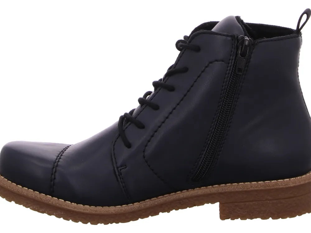 Rieker Komfort Sandalen blau 73500-14-Damen Sandalen