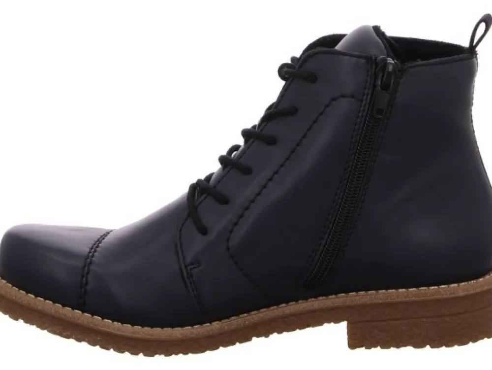 Rieker Komfort Sandalen blau 73500-14-Damen Sandalen