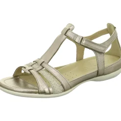 Ecco Komfort Sandalen grau Flash-Damen Sandalen