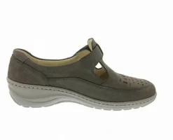 Waldläufer Komfort Sandalen grau Monique-Damen Sandalen