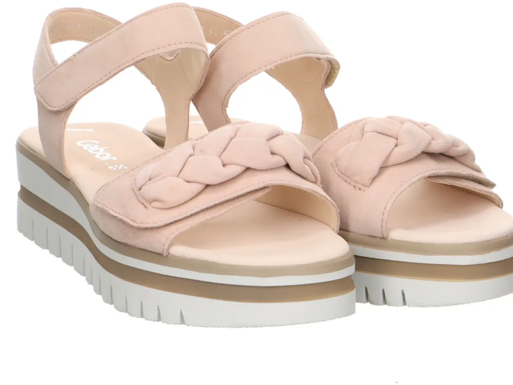 Gabor Komfort Sandalen rose-Damen Sandalen