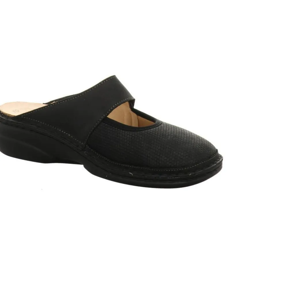 Finn Comfort Komfort Sandalen schwarz-Damen Sandalen