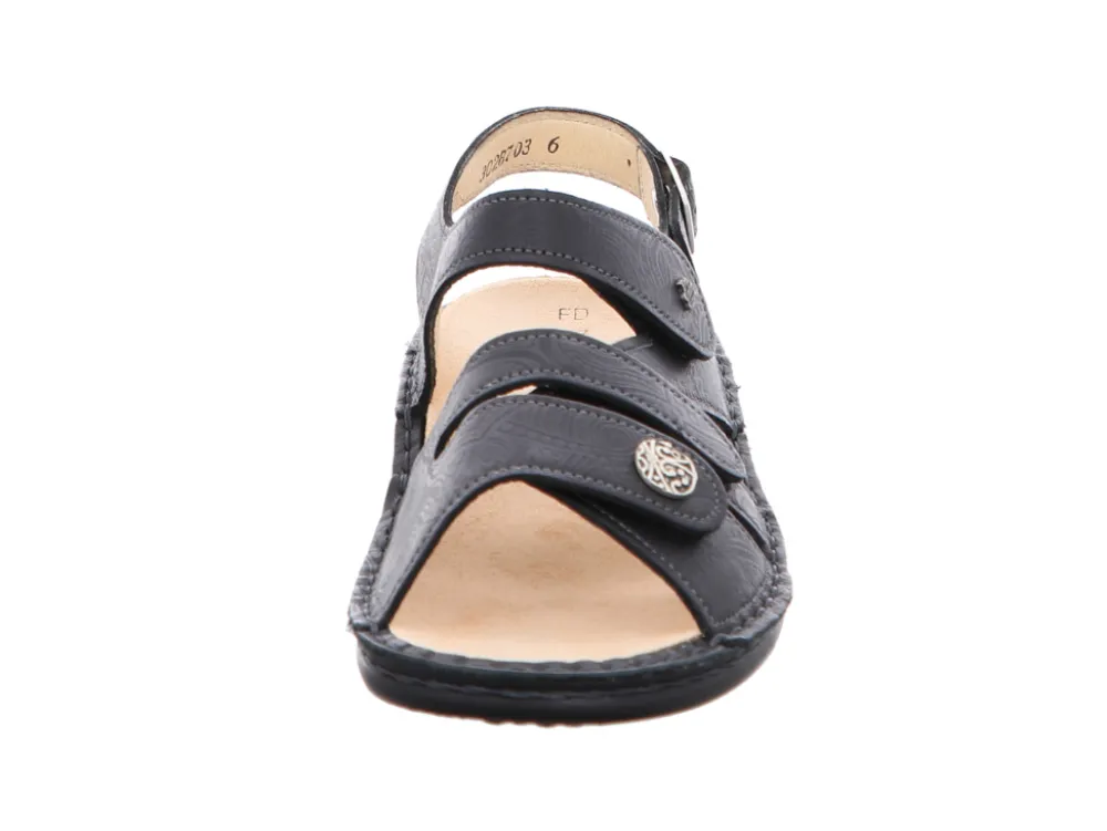 Finn Comfort Komfort Sandalen schwarz-Damen Sandalen