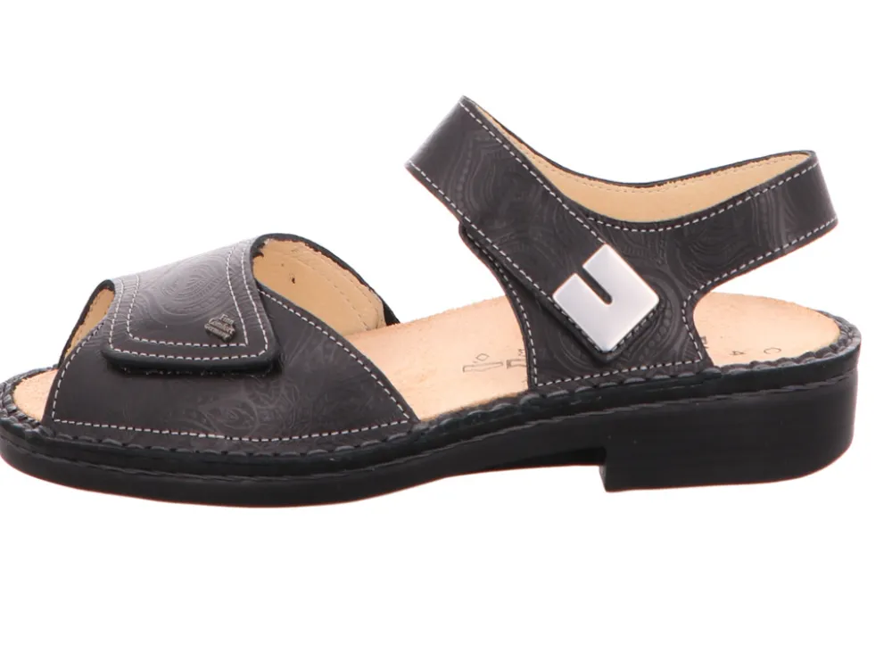 Finn Comfort Komfort Sandalen schwarz-Damen Sandalen
