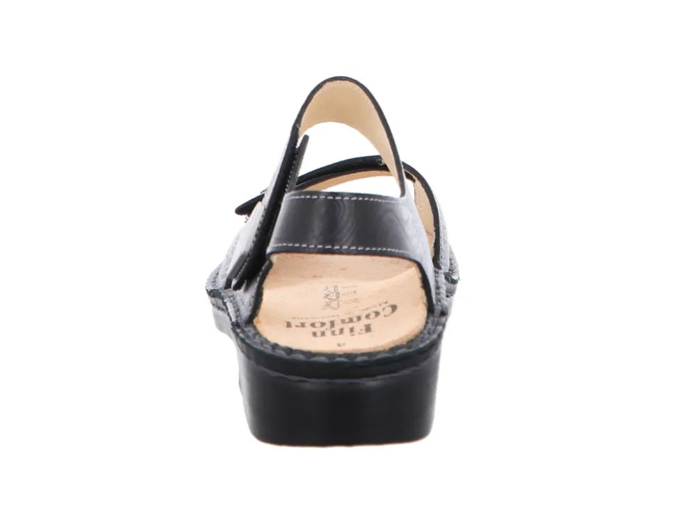 Finn Comfort Komfort Sandalen schwarz-Damen Sandalen