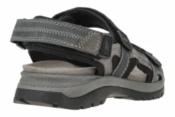 Waldläufer Komfort Sandalen schwarz 746001-Herren Sandalen