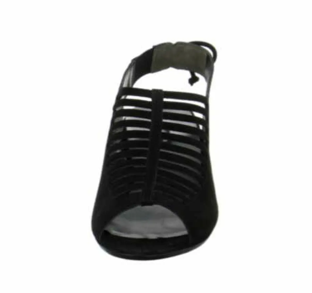 Paul Green Komfort Sandalen schwarz schwarz Samtziege-Damen Sandalen