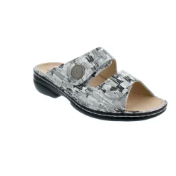 Finn Comfort Komfort Sandalen silber-Damen Sandalen