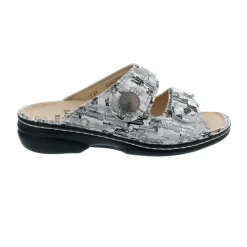 Finn Comfort Komfort Sandalen silber-Damen Sandalen