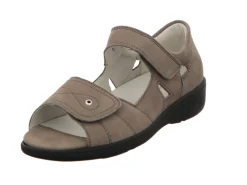 Waldläufer Komfort Sandalen taupe Kara pietra taupe-Damen Sandalen