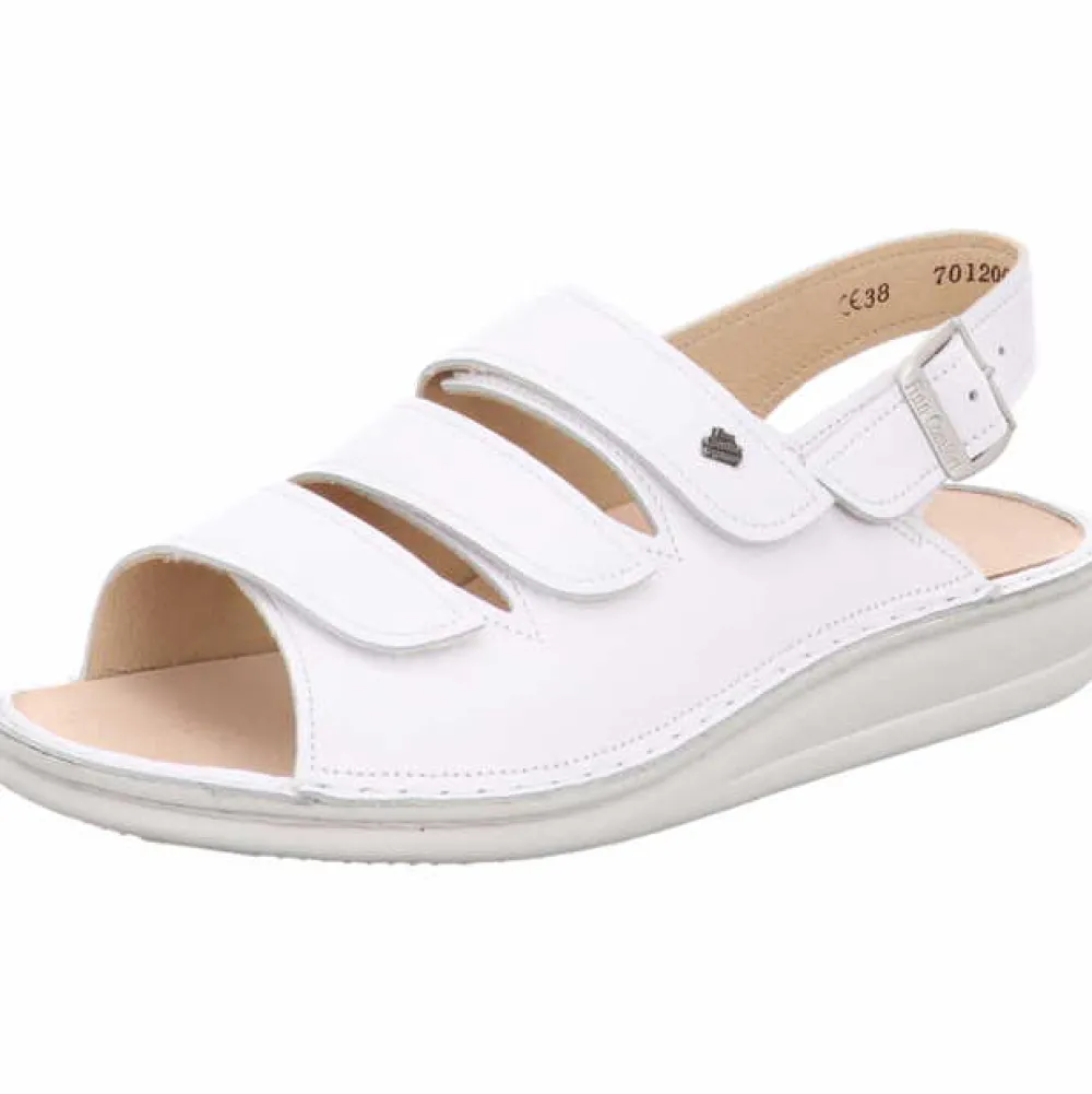 Finn Comfort Komfort Sandalen weiss-Damen Sandalen