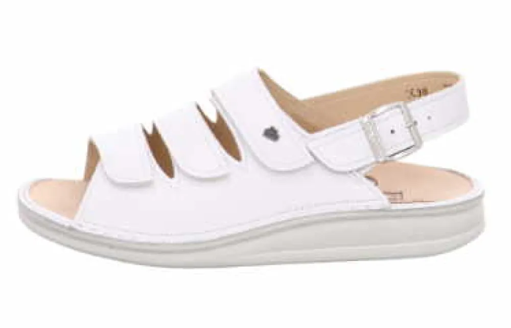 Finn Comfort Komfort Sandalen weiss-Damen Sandalen