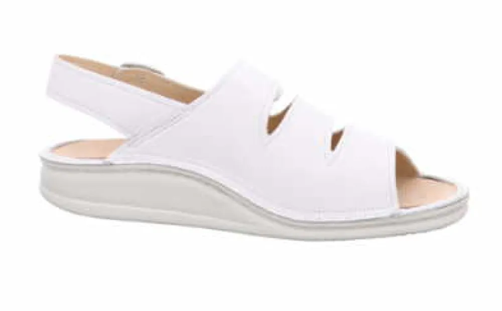 Finn Comfort Komfort Sandalen weiss-Damen Sandalen