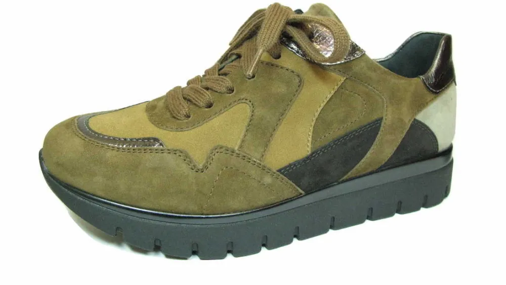 Semler Komfort Schnürer braun Silvia-Damen Sneaker & Schnürer