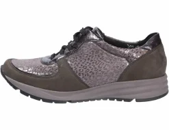 Waldläufer Komfort Schnürer grau K74003-Damen Sneaker & Schnürer