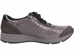 Waldläufer Komfort Schnürer grau K74003-Damen Sneaker & Schnürer