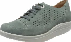 Ganter Komfort Schnürer grün Gisa-Damen Sneaker & Schnürer