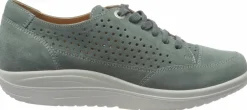 Ganter Komfort Schnürer grün Gisa-Damen Sneaker & Schnürer