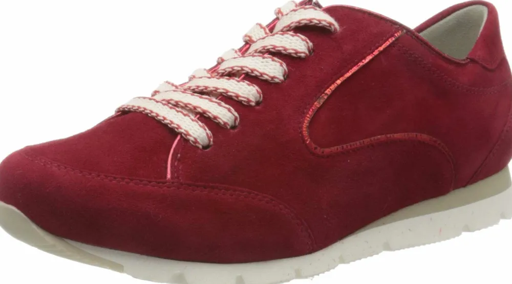Semler Komfort Schnürer rot Rosa-Damen Sneaker & Schnürer