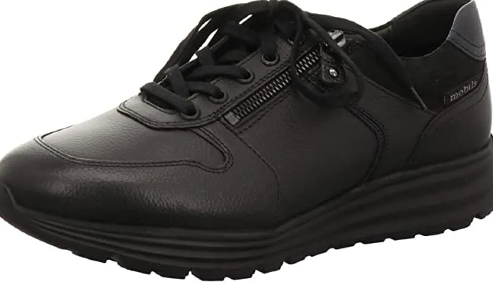 Mephisto Komfort Schnürer schwarz Brayan black 274000-Herren Sneaker & Schnürer