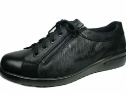 Solidus Komfort Schnürer schwarz Maren-Damen Sneaker & Schnürer