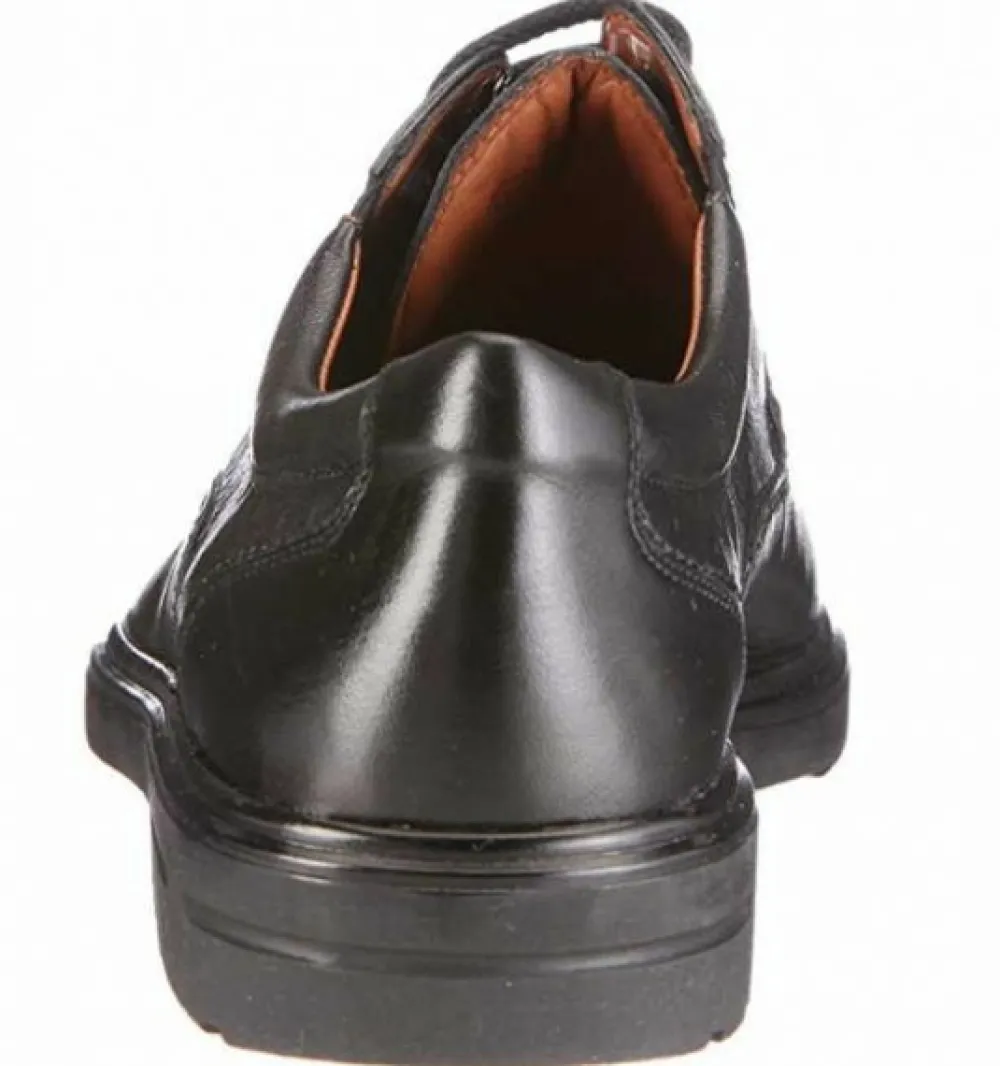 Sioux Komfort Schnürer schwarz Pavon-Herren Sneaker & Schnürer