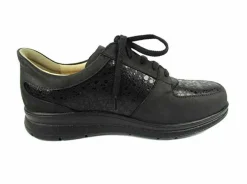 Finn Comfort Komfort Schnürer schwarz Royan-Damen Sneaker & Schnürer