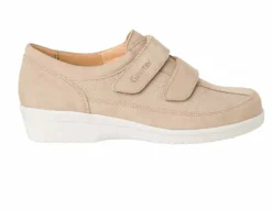 Ganter Komfort Schnürer taupe Inge taupe-Damen Slipper