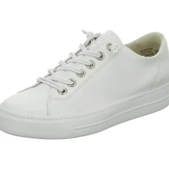 Paul Green Komfort Schnürer weiss white/silver-Damen Sneaker & Schnürer