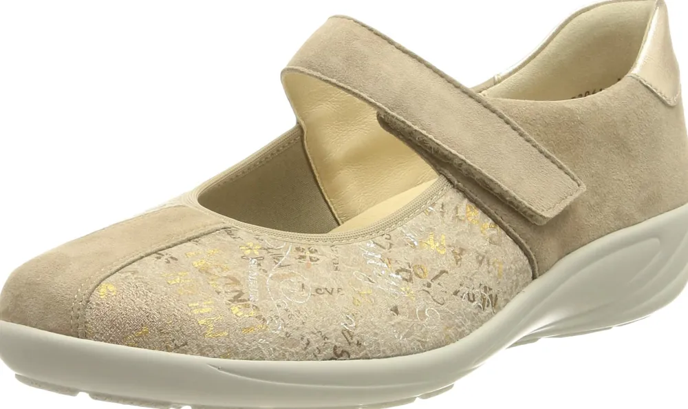 Semler Komfort Slipper beige Birgit-Damen Slipper