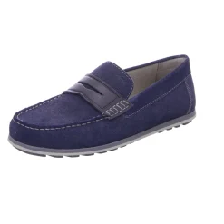 Geox Komfort Slipper blau-Herren Slipper