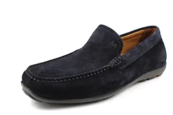 Lloyd Komfort Slipper blau Mokassin Emilio, Blau-Herren Slipper