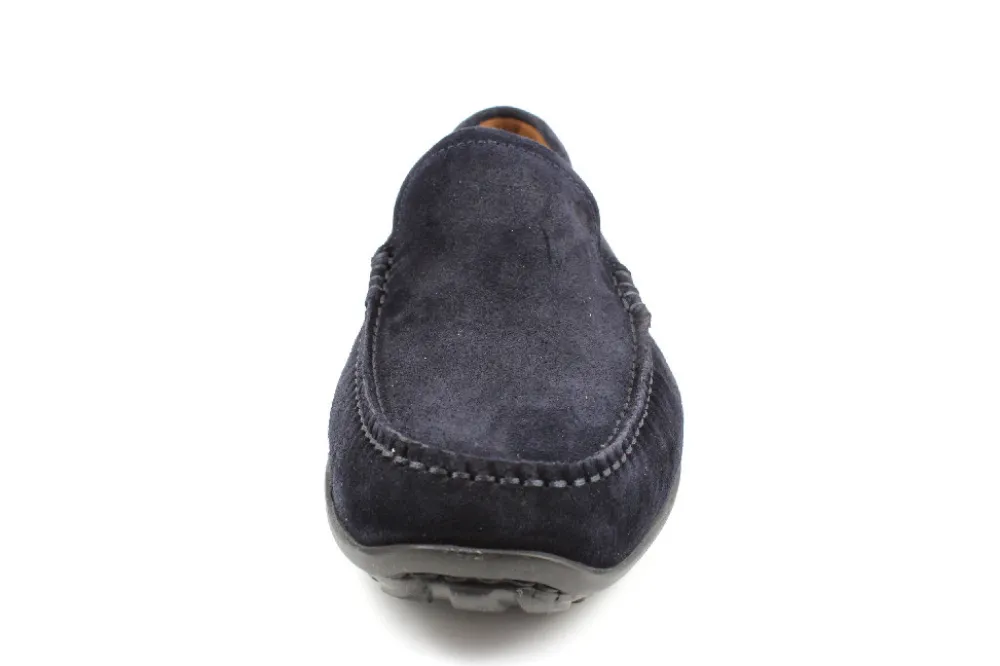 Lloyd Komfort Slipper blau Mokassin Emilio, Blau-Herren Slipper