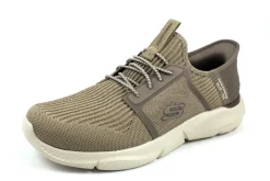 Skechers Komfort Slipper braun-Herren Slipper