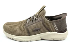 Skechers Komfort Slipper braun-Herren Slipper