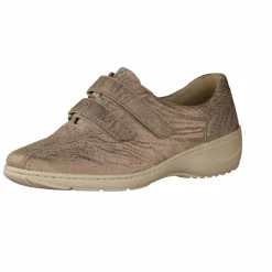 Waldläufer Komfort Slipper grau-Damen Slipper