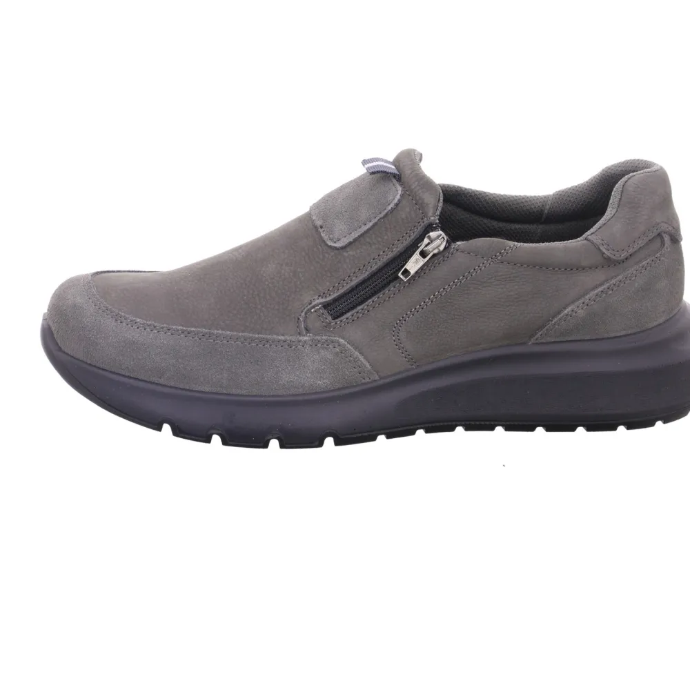 Ara Komfort Slipper grau Arizona-Herren Slipper