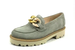 Gabor Komfort Slipper grün-Damen Slipper