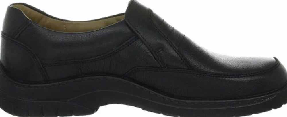 Jomos Komfort Slipper schwarz-Herren Slipper