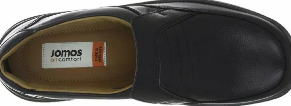 Jomos Komfort Slipper schwarz-Herren Slipper