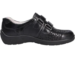 Waldläufer Komfort Slipper schwarz 312H01-Damen Slipper